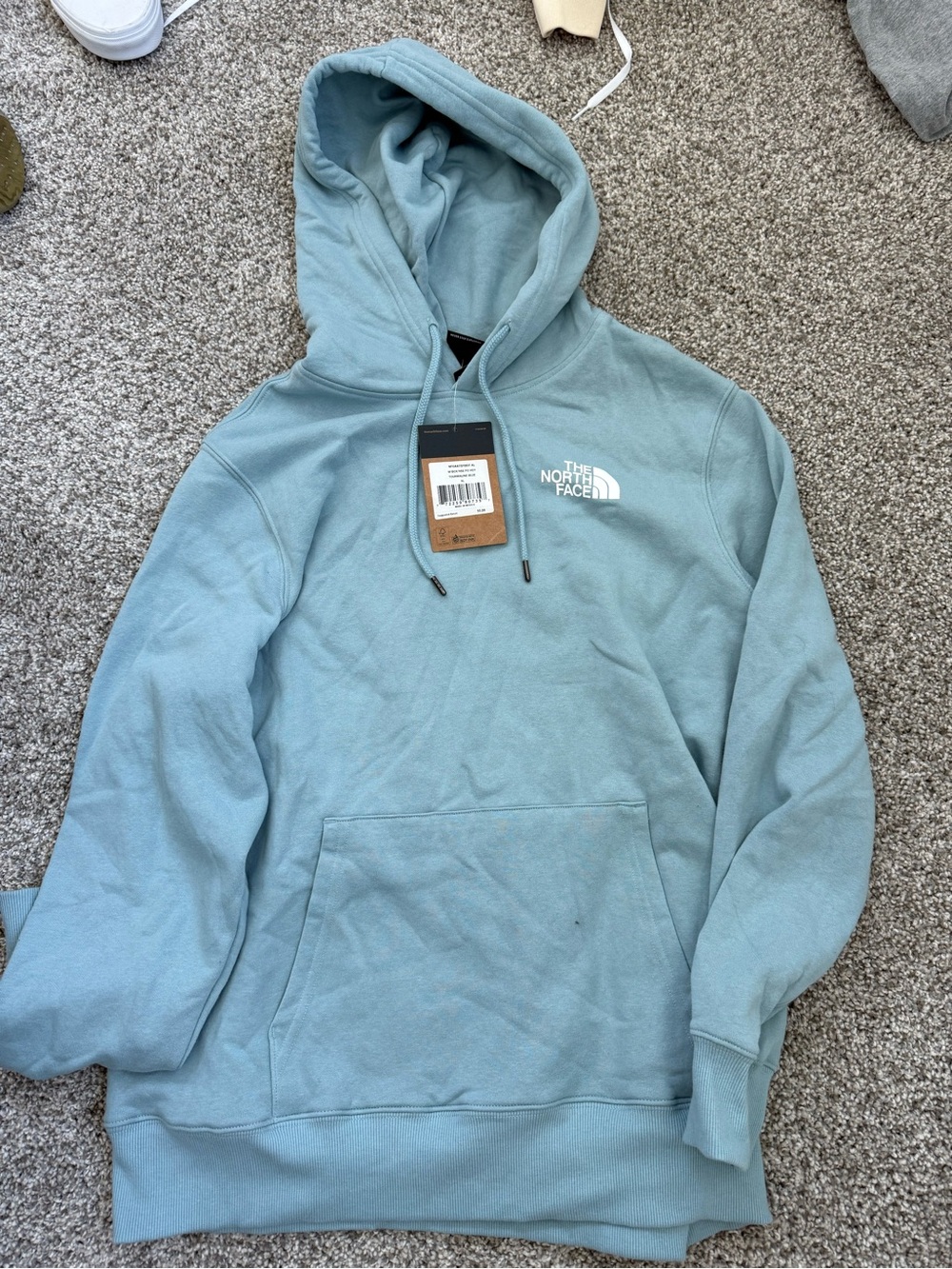 The North Face Women's Dusty Blue Pullover Hoodie